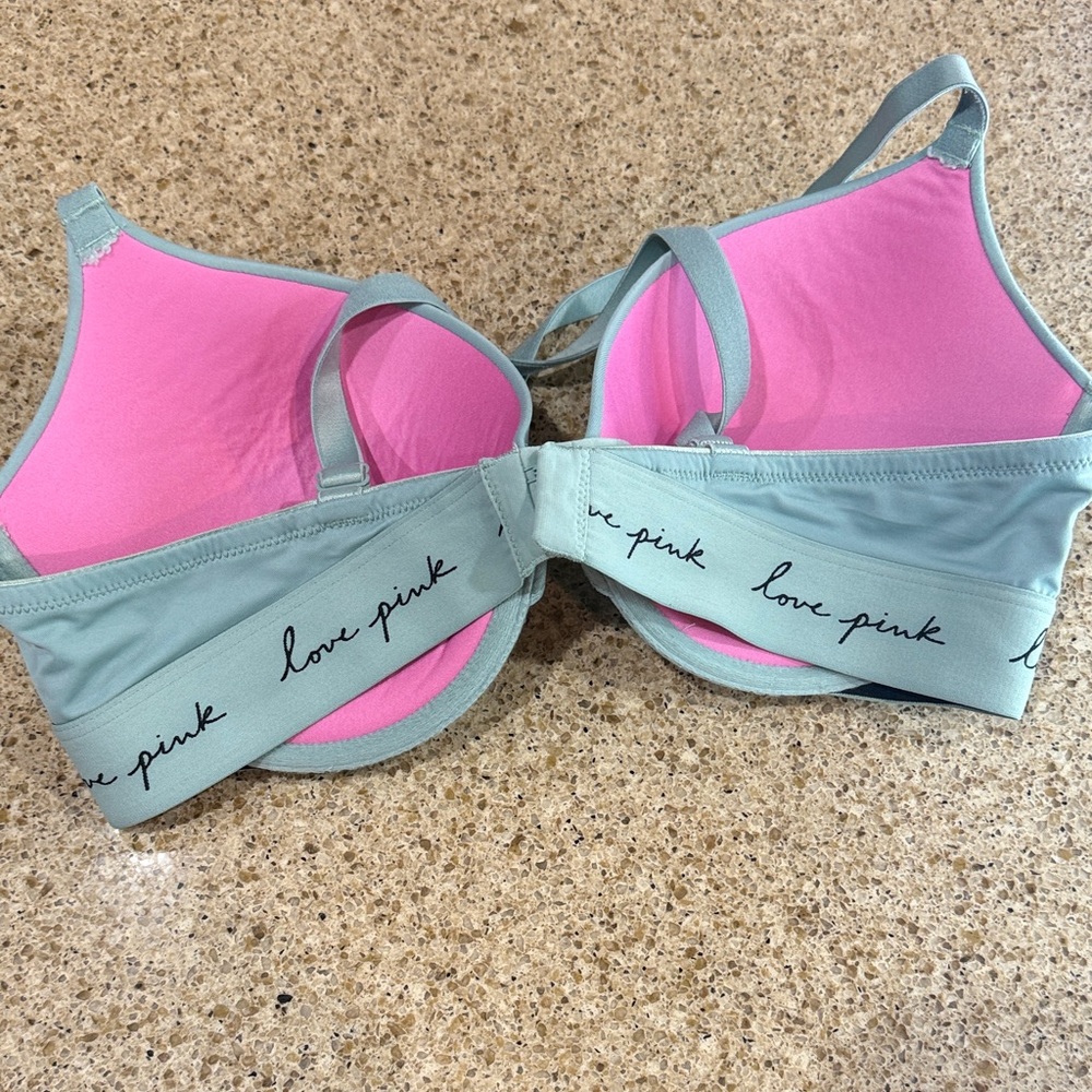 Victoria's Secret Soft Green and Soft Cream Bras - Picture 4 of 7